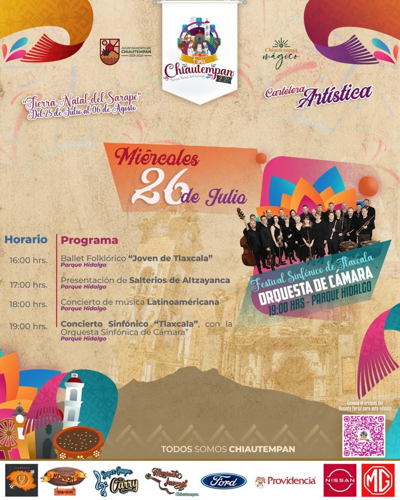 Este miércoles Salterios de Atltzayanca, presentes en la Feria de Chiautempan 2023